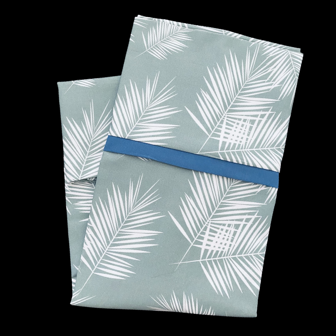 Palm Leaves GREEN Standard Pillowcase