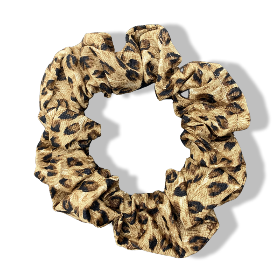 Cheetah Scrunchie
