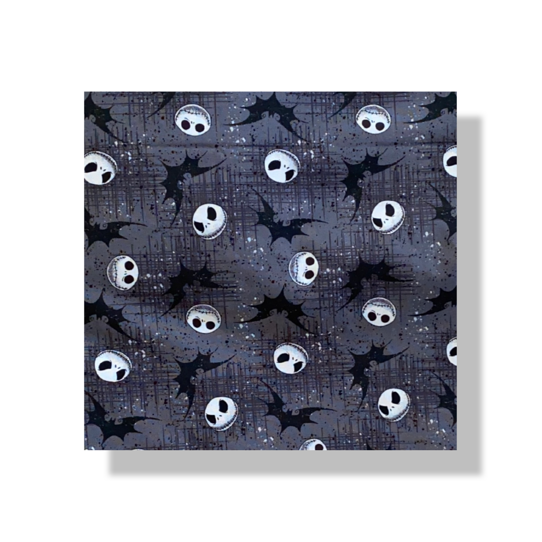 Jack Skellington Bordered Minky Blanket