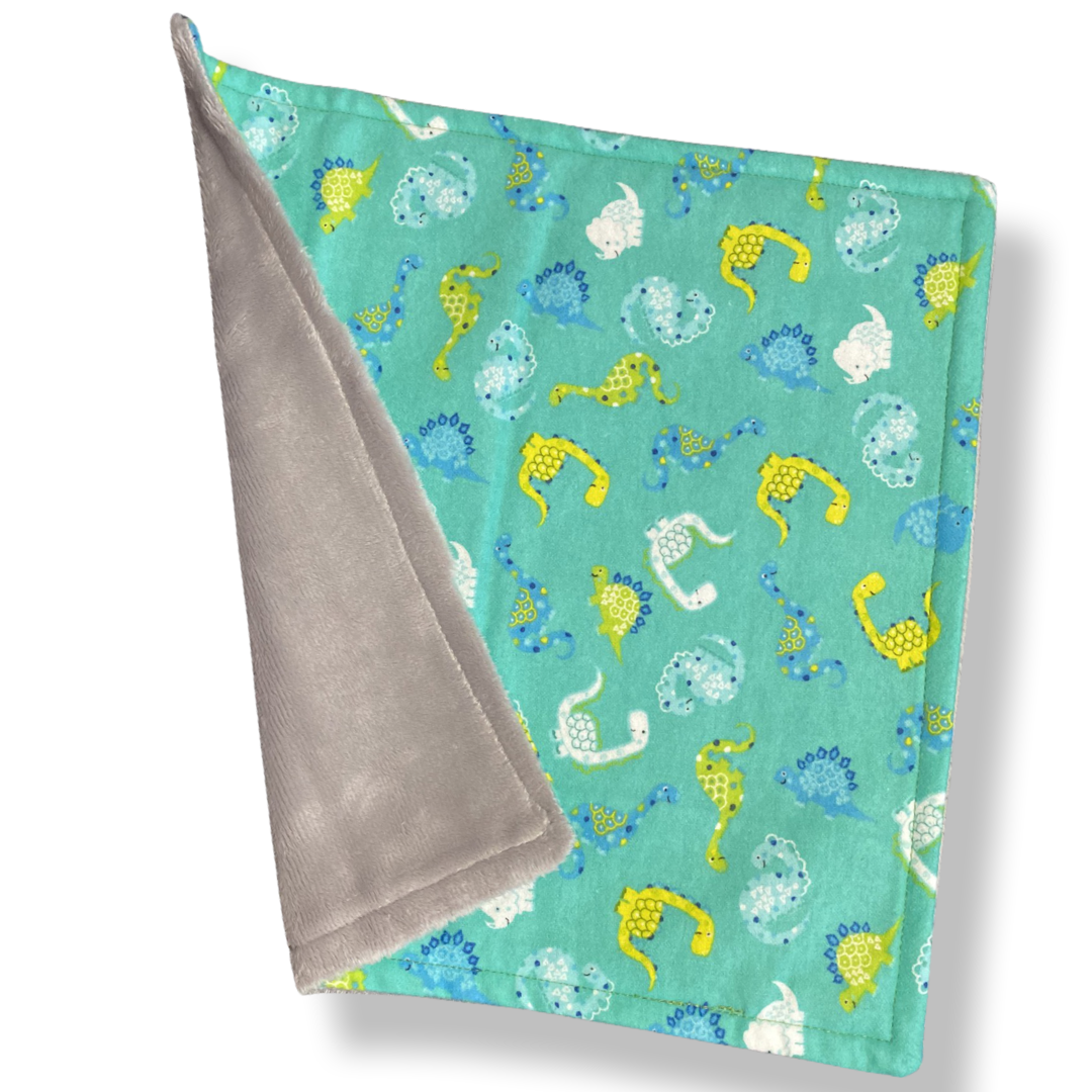 Dinosaurs GRAY Baby Lovey