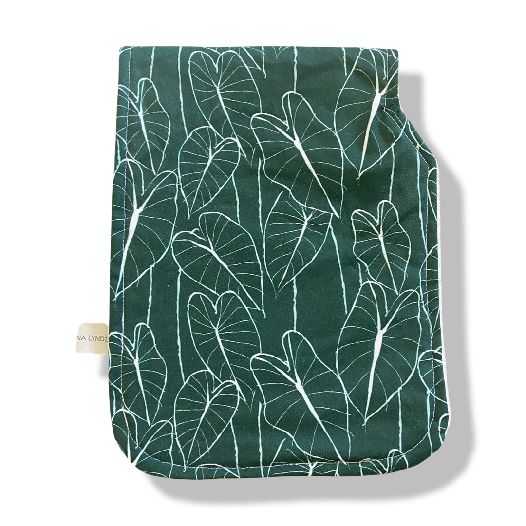 Kalo Leaf Burp Cloth