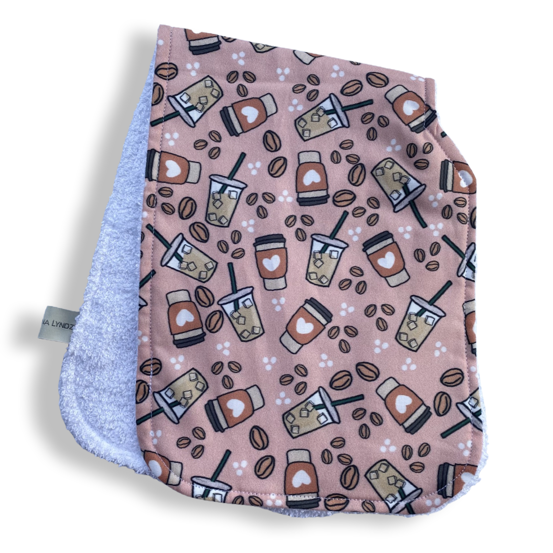Coffee Babe Burp Cloth