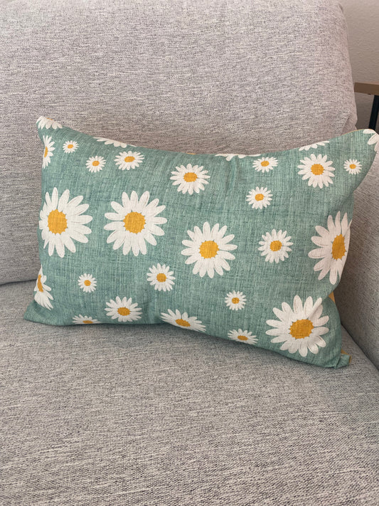 Green Daisies Keiki Pillowcase