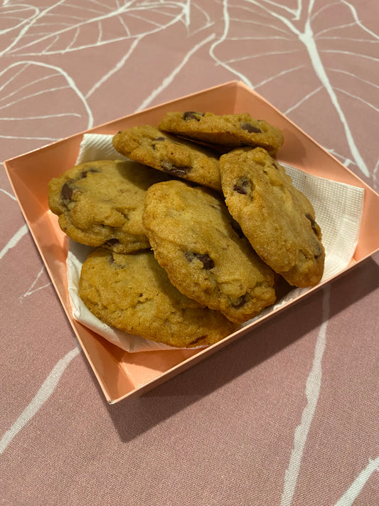 Half Dozen Chocolate Chip Cookies Valentine's Gift Box