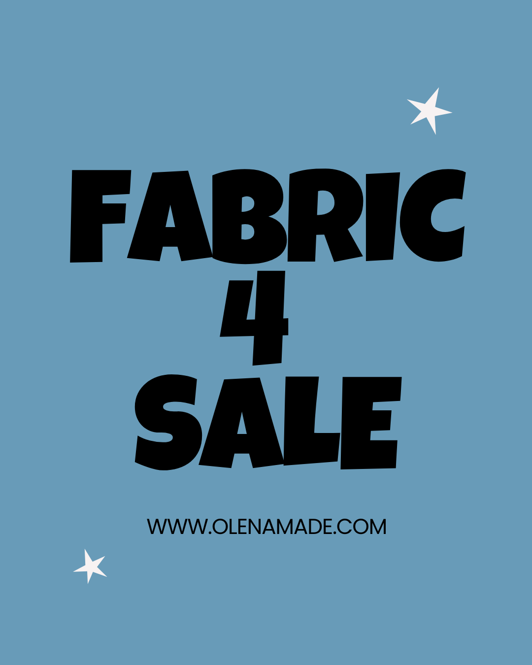 Fabric SALE!!