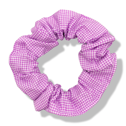 Plaid PURPLE Scrunchie