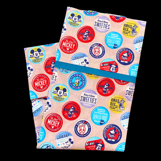 Mickey Mouse Buttons Standard Pillowcase