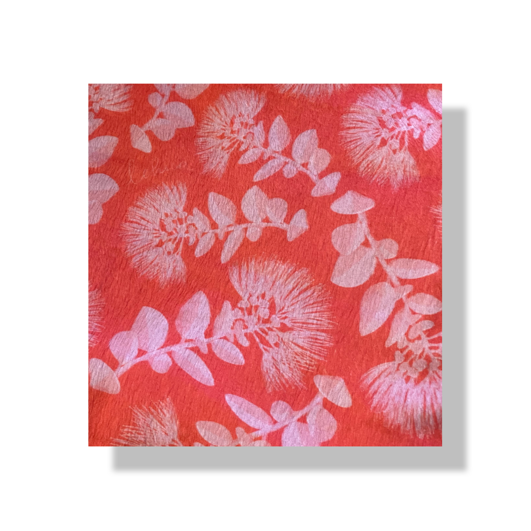 ʻŌhiʻa Lehua Double-Minky Blanket