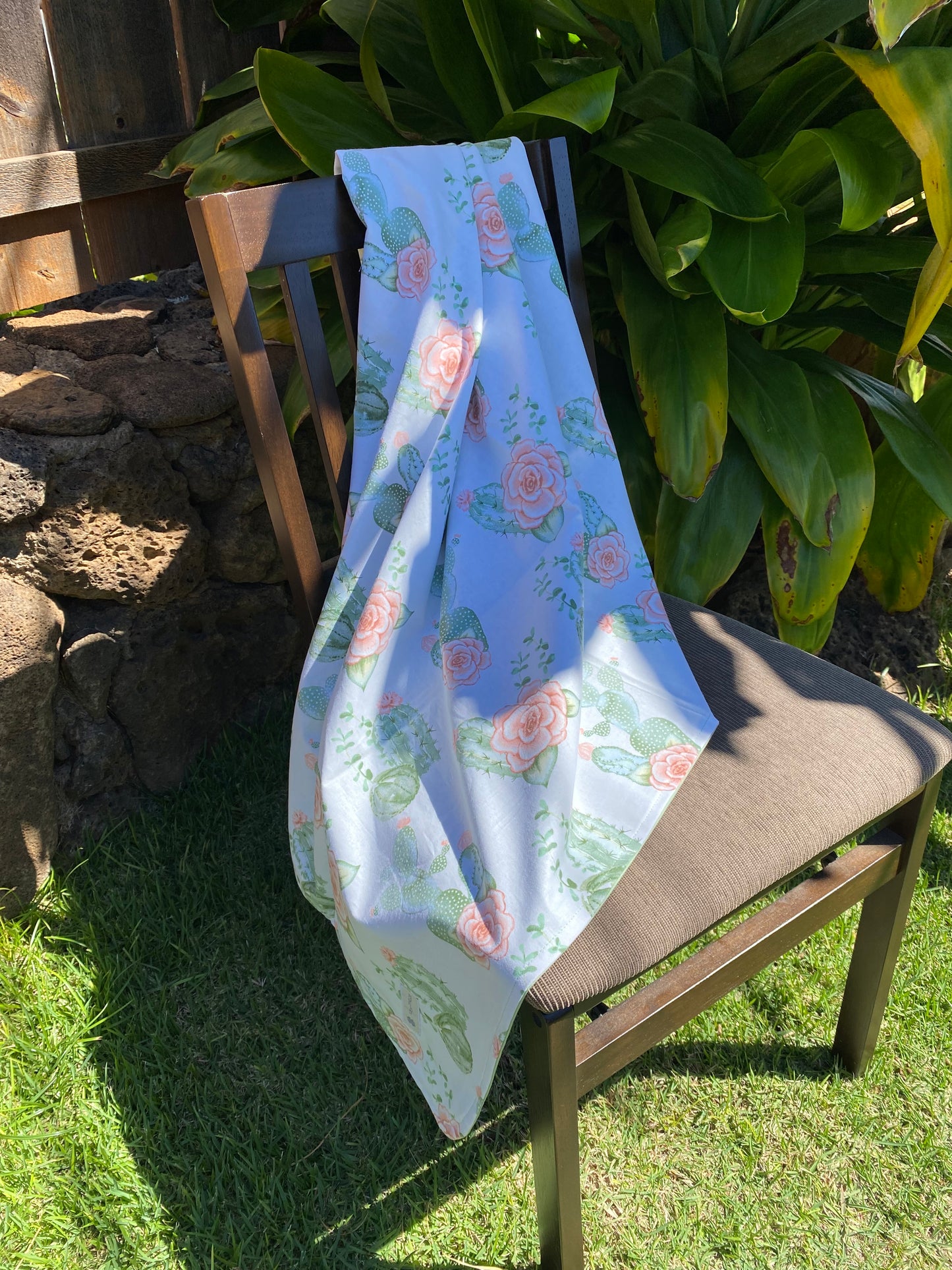 Cactus + Rose Minky Blanket