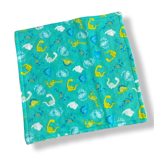 Dinosaurs GREEN Baby Lovey