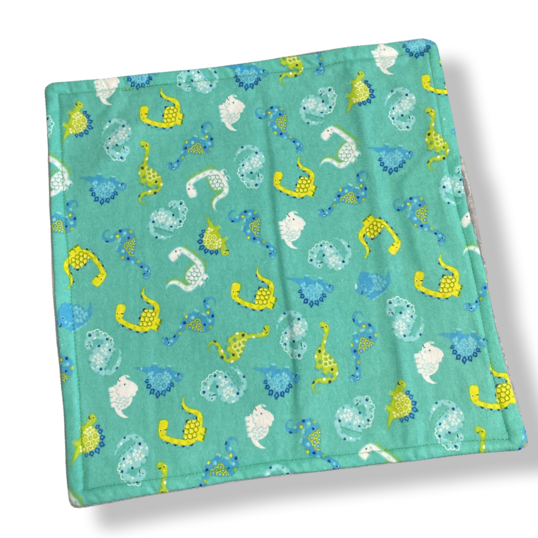 Dinosaurs GRAY Baby Lovey