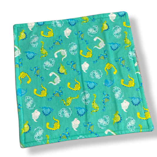 Dinosaurs GRAY Baby Lovey