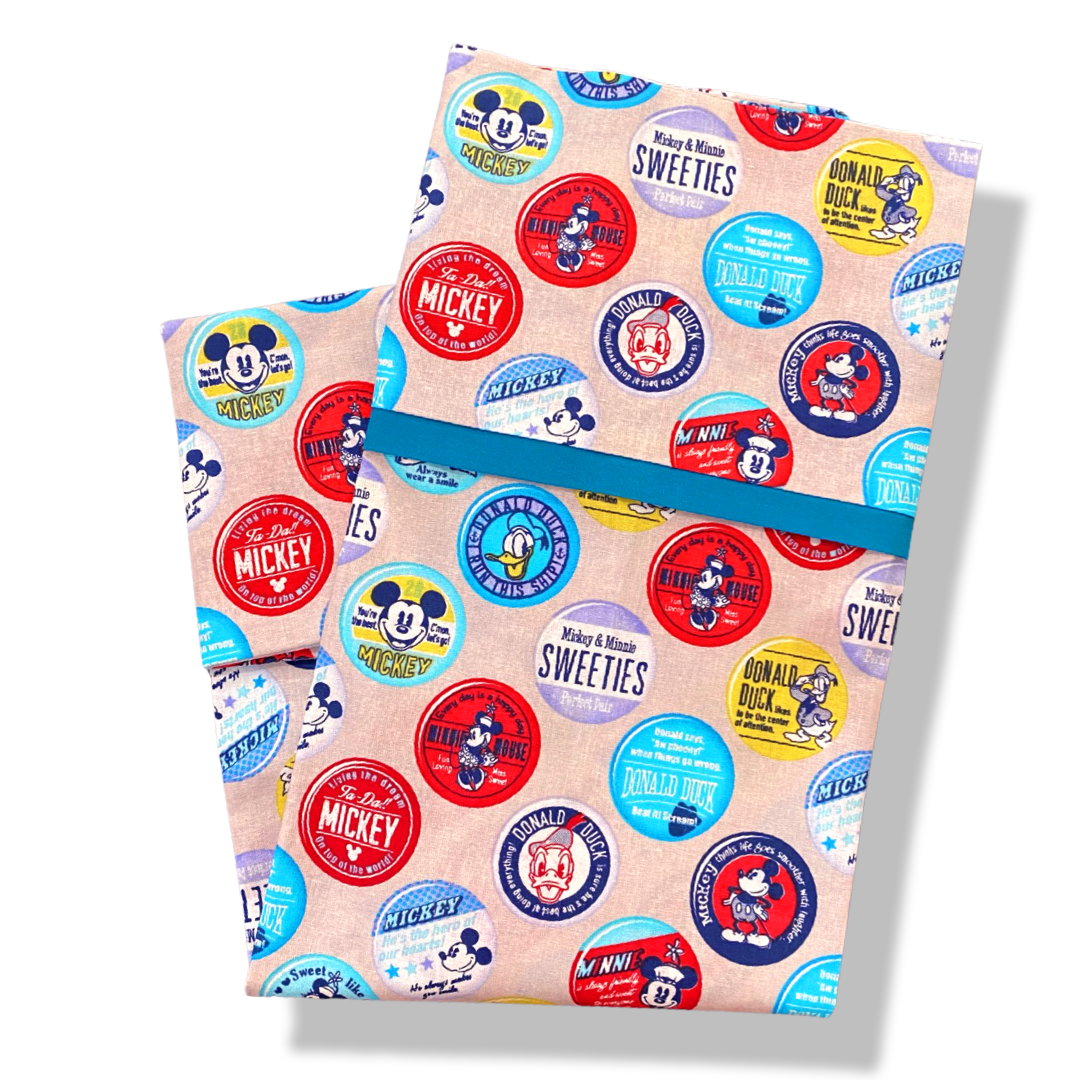 Mickey Mouse Buttons Standard Pillowcase