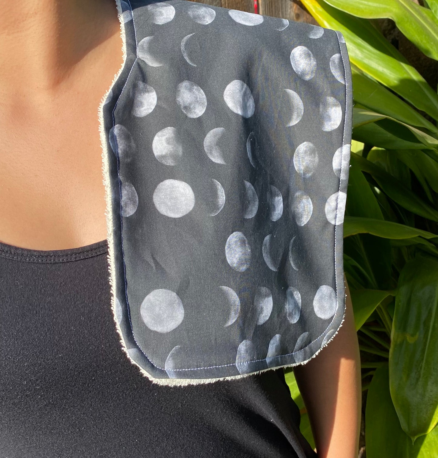 Mahina BLACK Burp Cloth