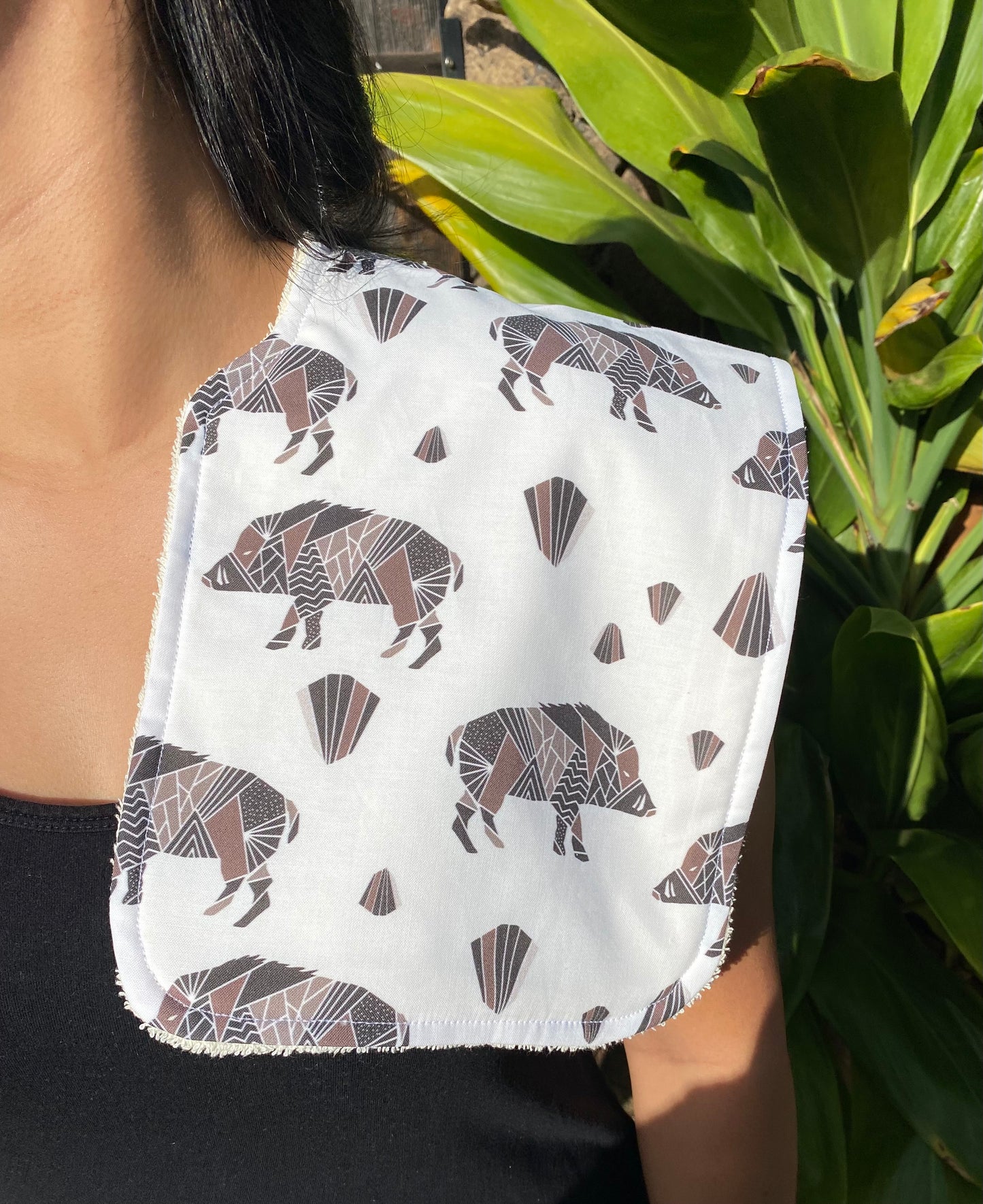 Pua'a Burp Cloth