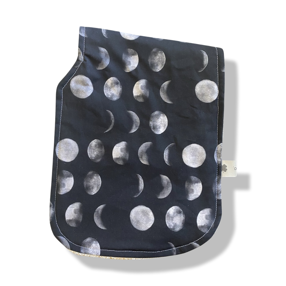 Mahina BLACK Burp Cloth
