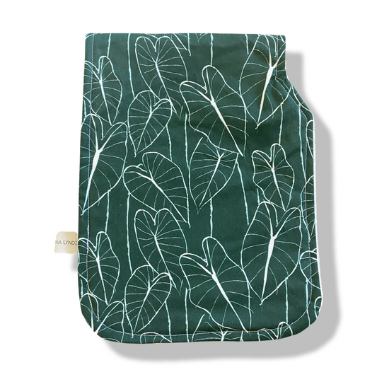 Kalo Leaf Burp Cloth