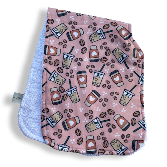 Coffee Babe Burp Cloth