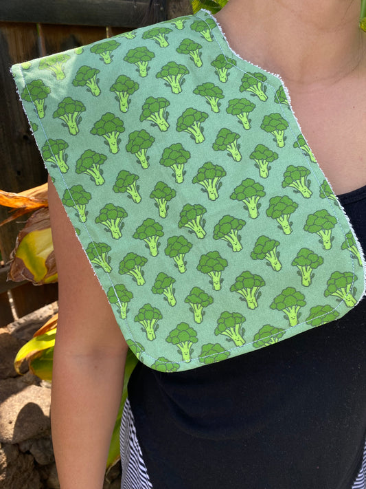 Brocolli Burp Cloth