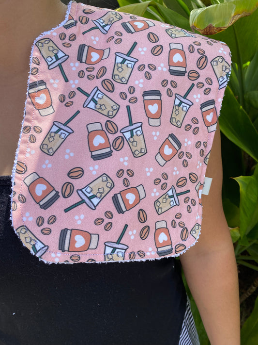 Coffee Babe Burp Cloth