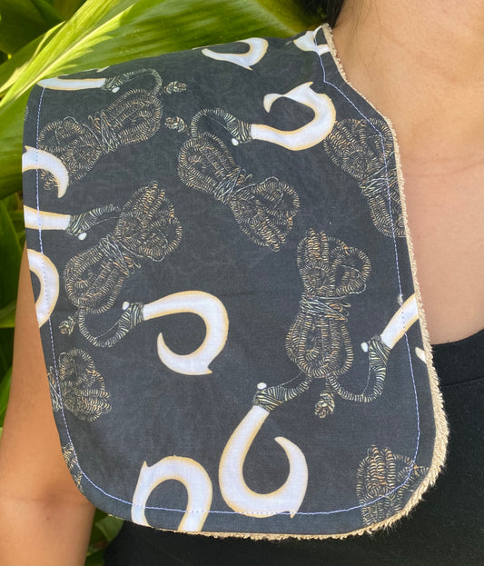 Fish Hook Burp Cloth