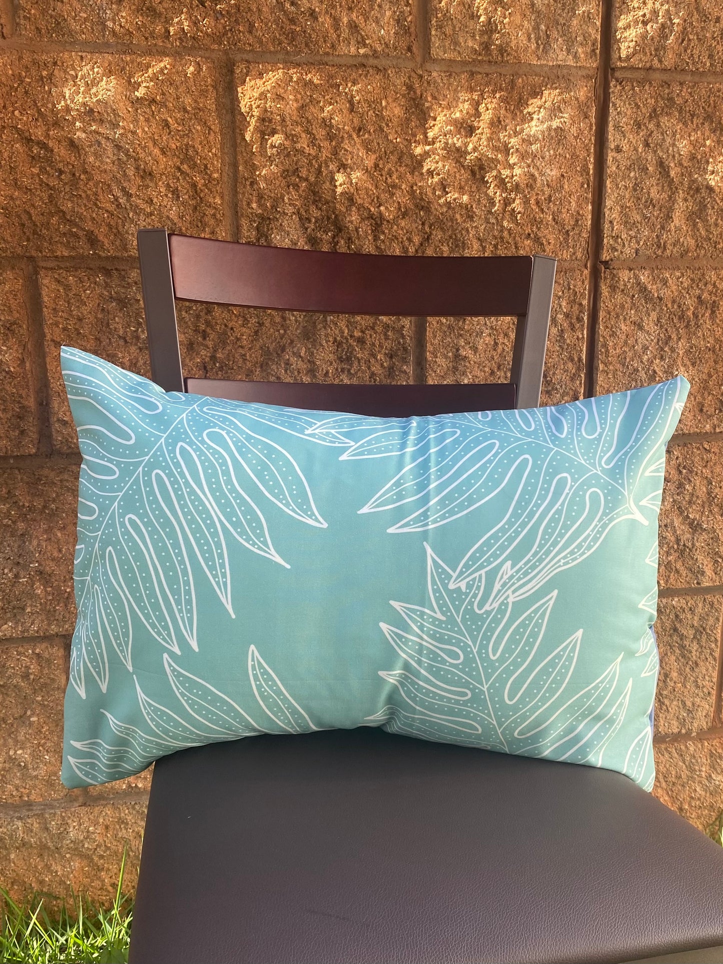 Lauaʻe BLUE Keiki Pillowcase
