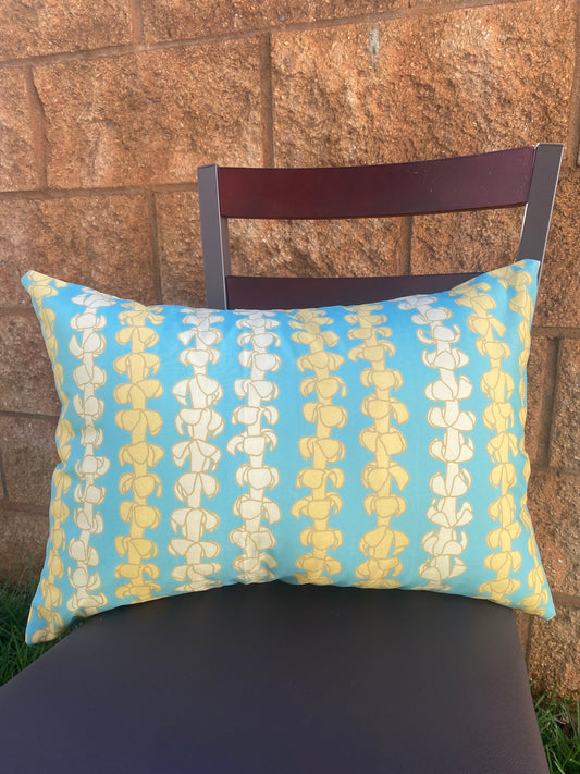 Puakenikeni Turquoise Keiki Pillowcase