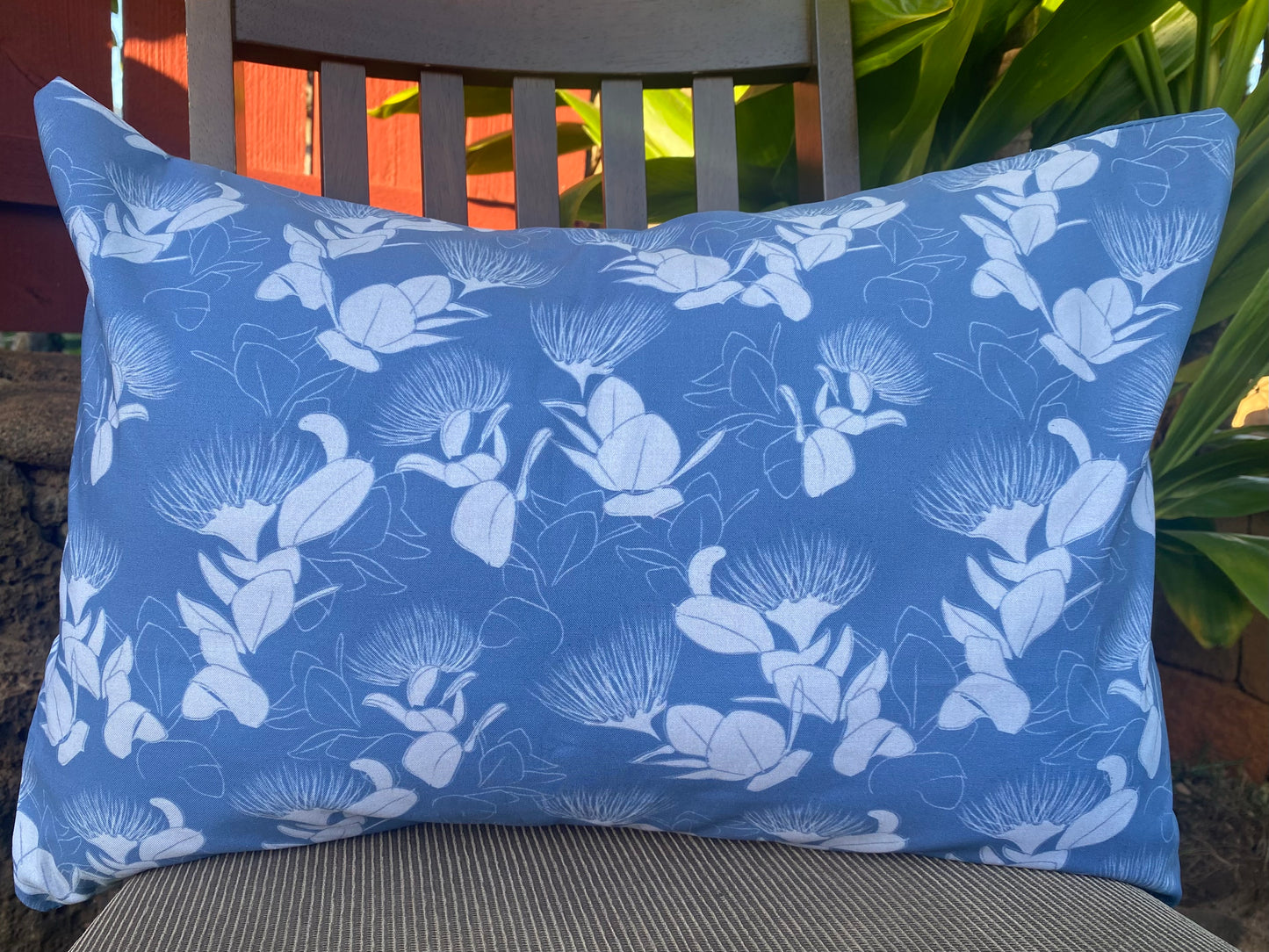 Blue 'Ōhi'a Lehua Keiki Pillowcase