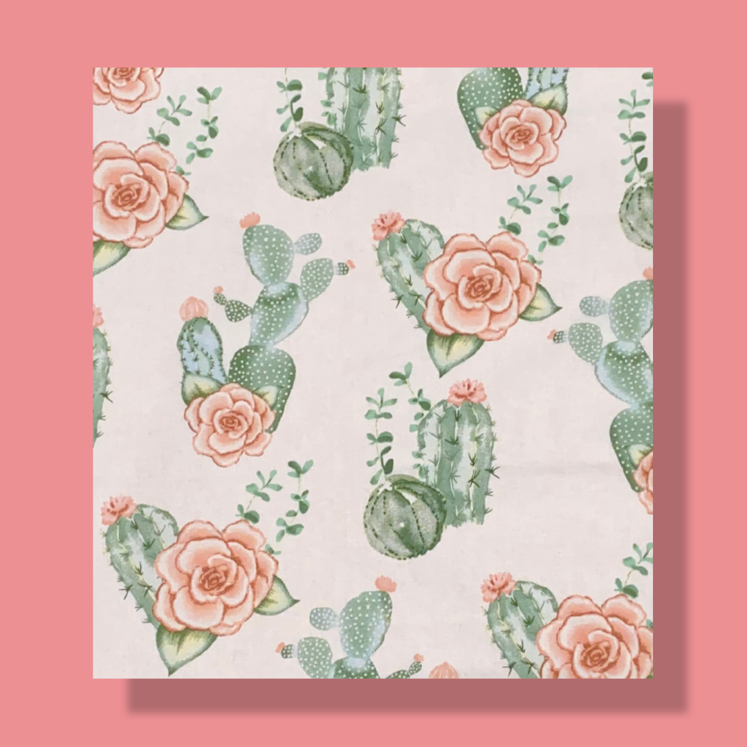 Cactus + Rose Minky Blanket