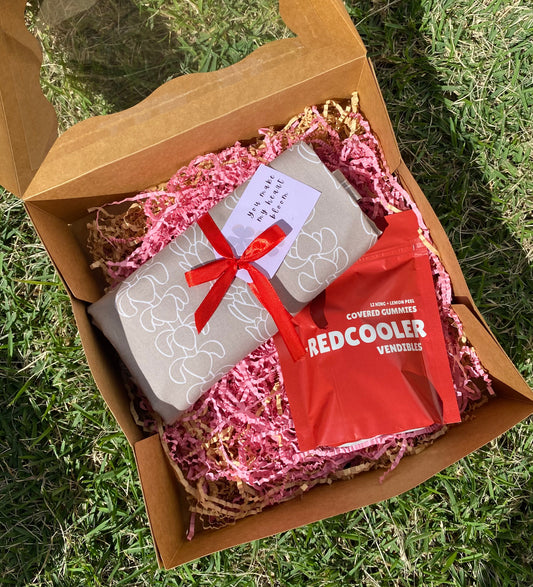 You Make My Heart Bloom Gummy Valentine's Gift Box - Tan Keni + Pikake