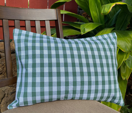 Palaka GREEN Keiki Pillowcase