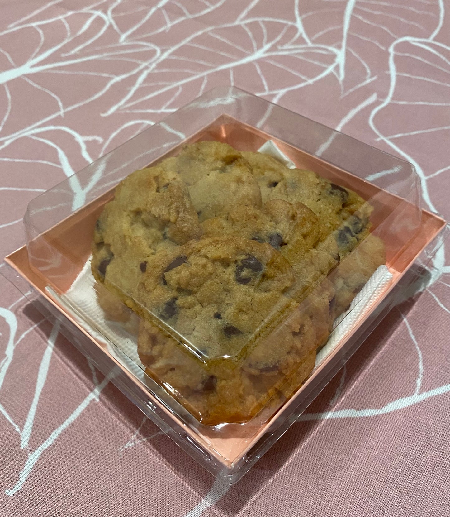 Half Dozen Chocolate Chip Cookies Valentine's Gift Box