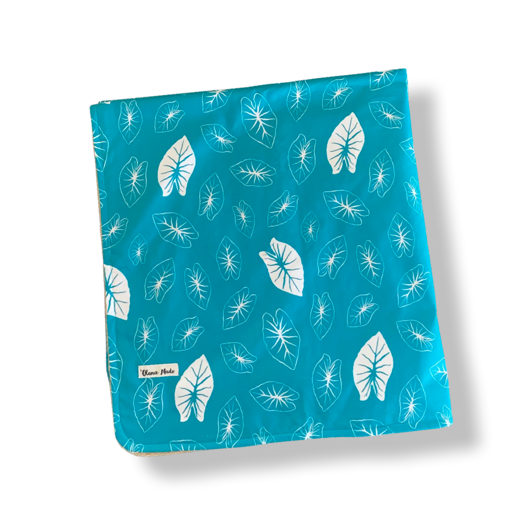 Kalo Leaf Minky Blanket