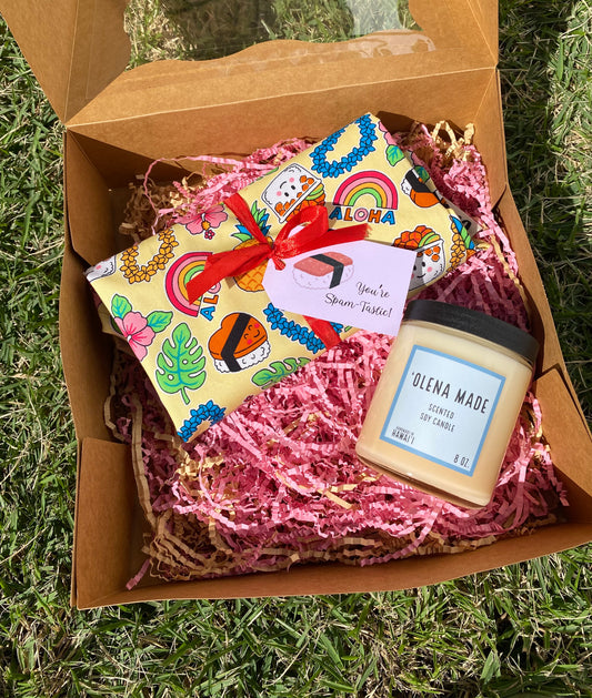 You're Spam-tastic Candle Valentine's Gift Box - Peppermint